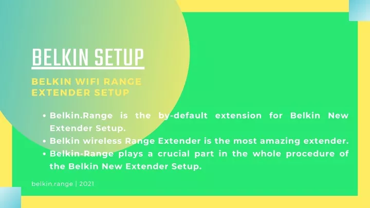 belkin setup belkin wifi range extender setup