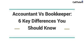 accountant vs bookkeeper 6 key differences you should know
