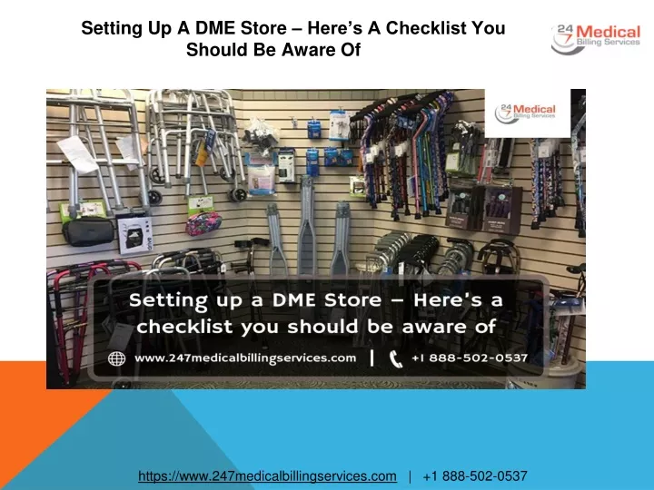 setting up a dme store here s a checklist you should be aware of