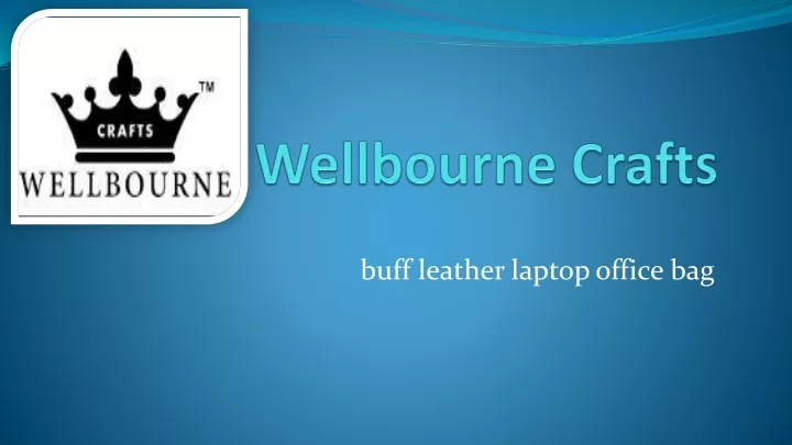 wellbourne crafts