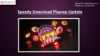 Speedy Download Playrep Update