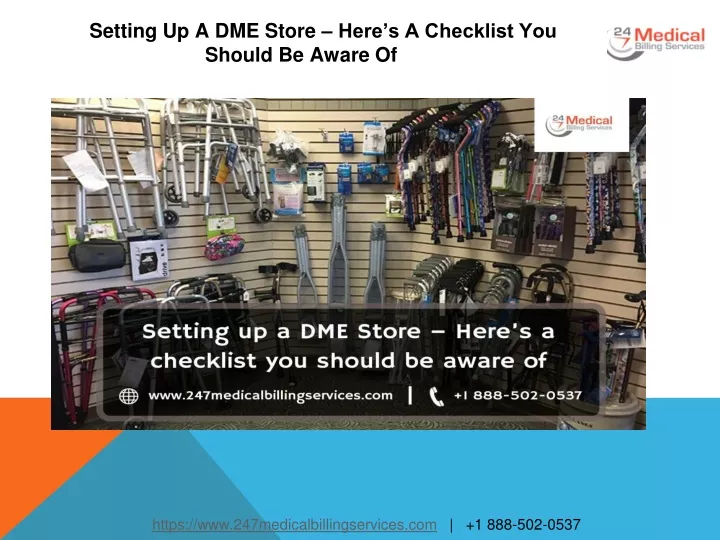 setting up a dme store here s a checklist