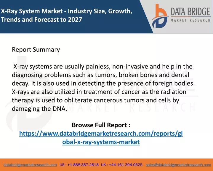 x ray system market industry size growth trends