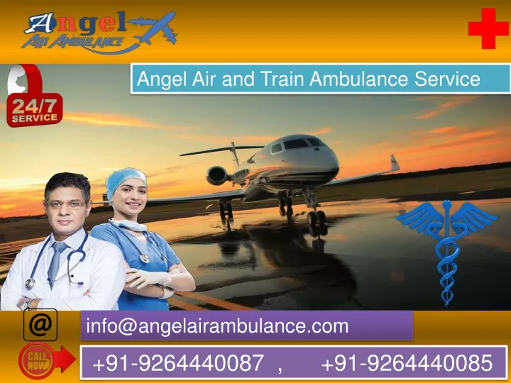 angel air and train ambulance service