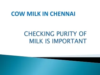 COW MILK IN CHENNAI