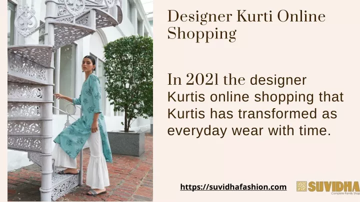 designer kurti online shopping