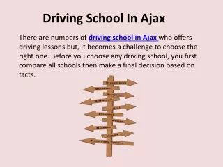 driving school in ajax
