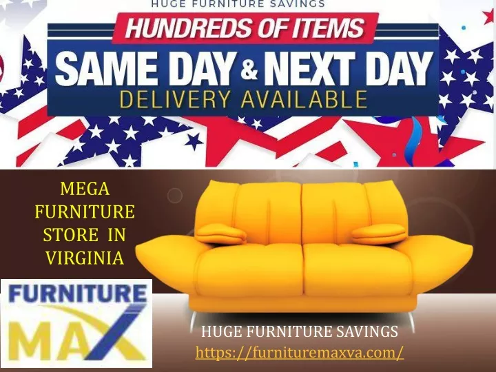 mega furniture store in virginia