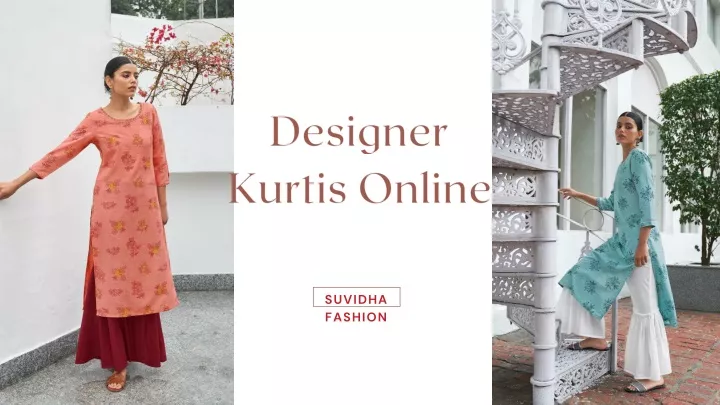 designer kurtis online