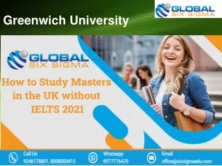 University of Greenwich Courses| Ranking | Scholarship | Fees | Application