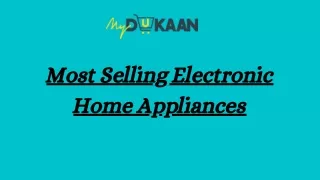 Most Selling Home Appliances in Pakistan | MyDukaan.Pk