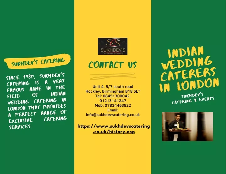 indian wedding caterers in london