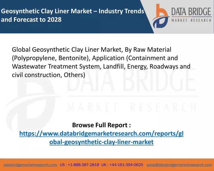 geosynthetic clay liner market industry trends