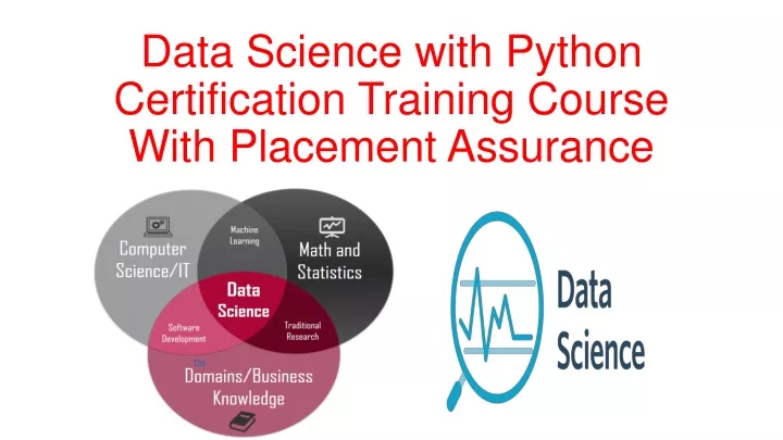 data science with python certification training course with placement assurance