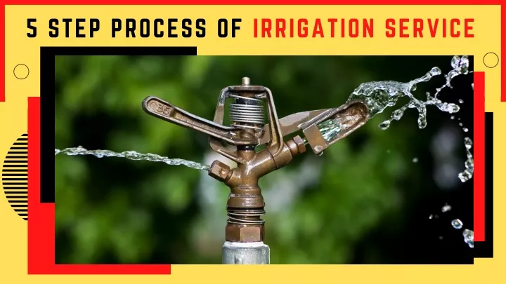 5 step process of irrigation service