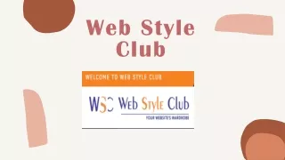 web style club