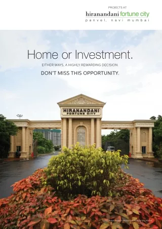 Township in Panvel | Luxury Apartments in Panvel | Flats in Panvel