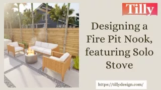 Improve The Attraction Of Your yard with Fire Pit Nook | Tilly Designs