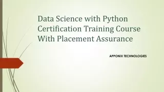 Data Science Course