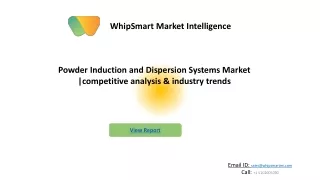 whipsmart market intelligence