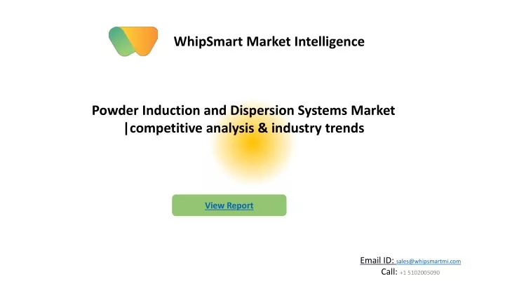 whipsmart market intelligence