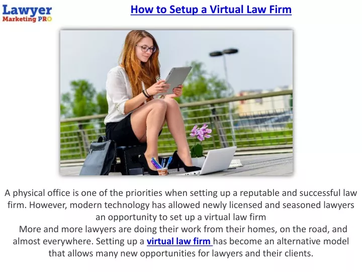 how to setup a virtual law firm