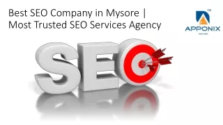 SEO company in Mysore