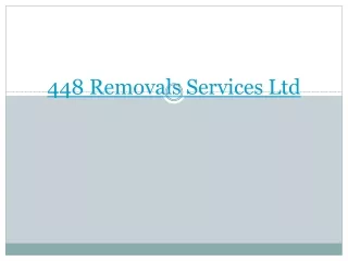 448 removals services ltd