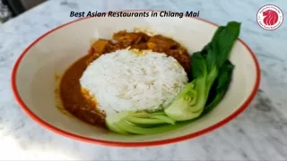 Best Asian Restaurants in Chiang Mai | passion8dining.com
