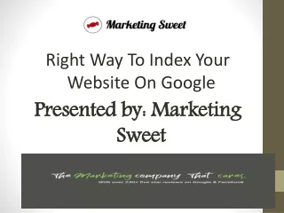 Right Way To Index Your Website On Google
