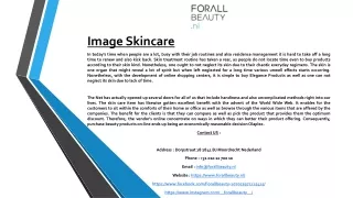 image skincare