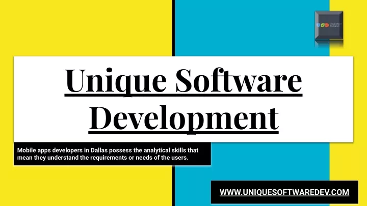 unique software development