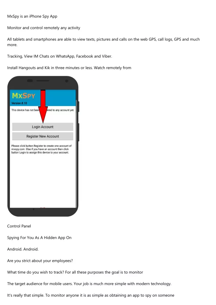 mxspy is an iphone spy app