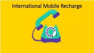 International Mobile Recharge  | Cell Pay international