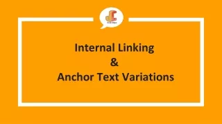Internal Linking and Anchor Text Variations with Examples