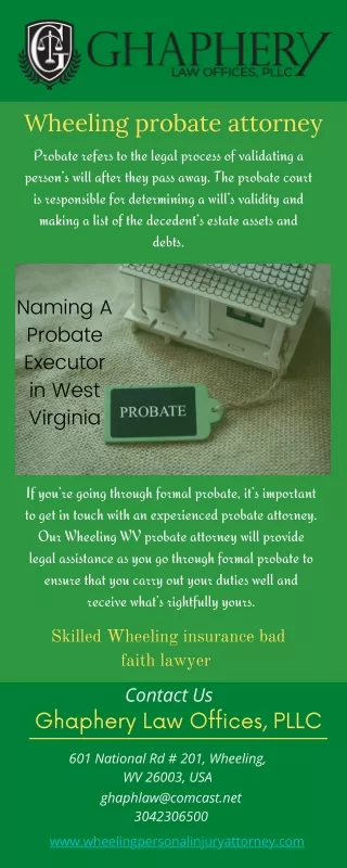 Going Through Probate In Wheeling