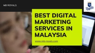 Get Best Digital Marketing Services in Malaysia - MB Royals