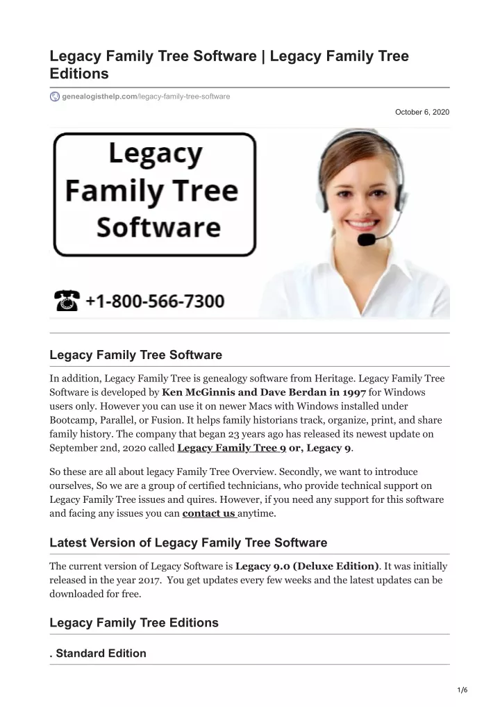 legacy family tree software legacy family tree