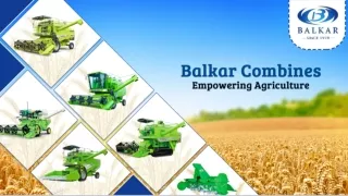 Most Efficient and High-Quality Combine Harvester Manufacturer