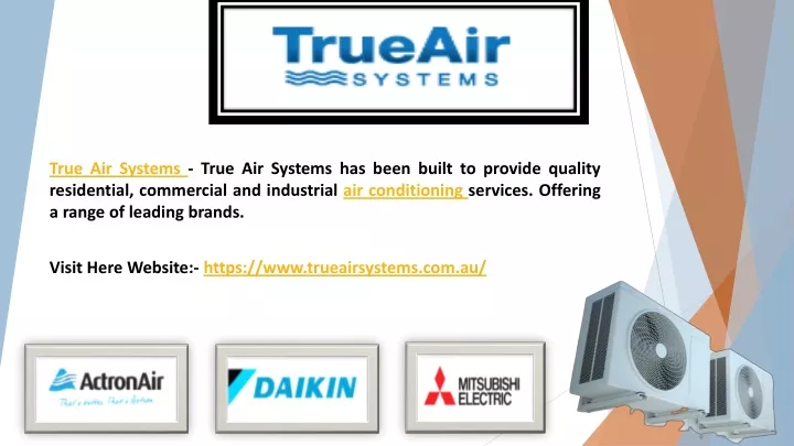 true air systems true air systems has been built