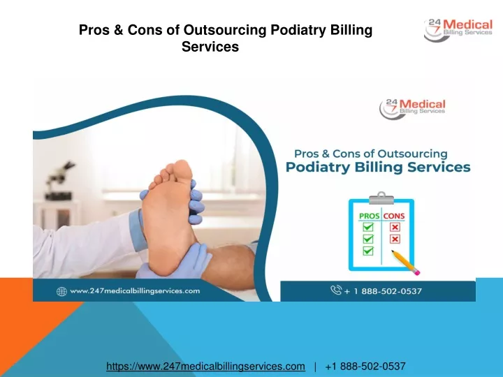 pros cons of outsourcing podiatry billing services