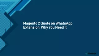 magento 2 quote on whatsapp extension why you need it