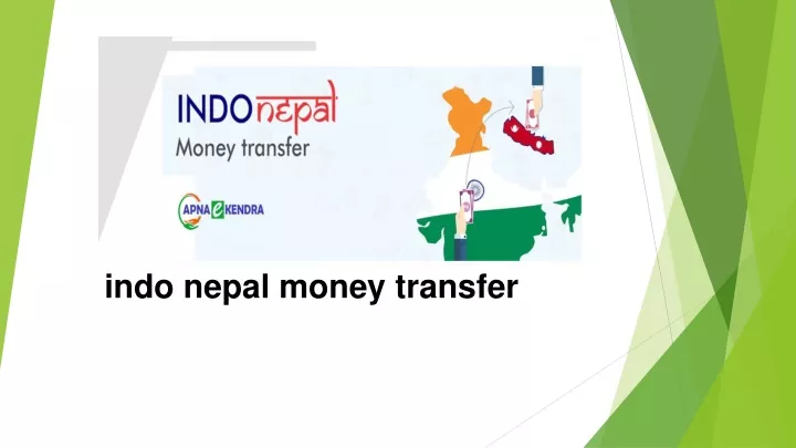 indo nepal money transfer