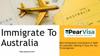 Immigration Consultants In Delhi For Australia