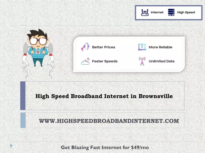 high speed broadband internet in brownsville