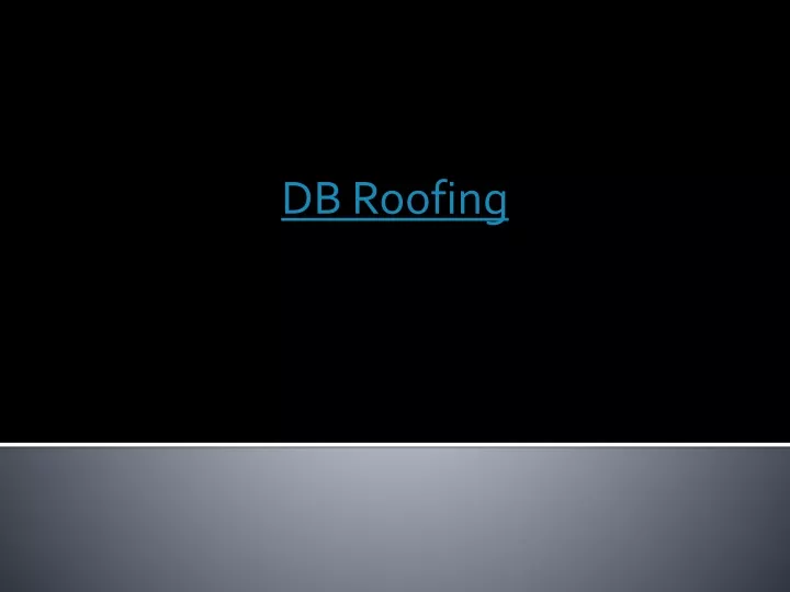 db roofing