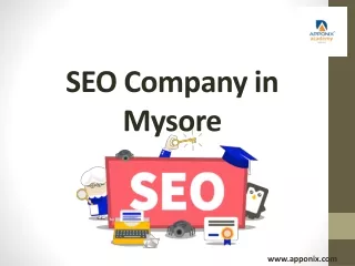 SEO Company in Mysore