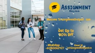 welcome to assignmenthelped com