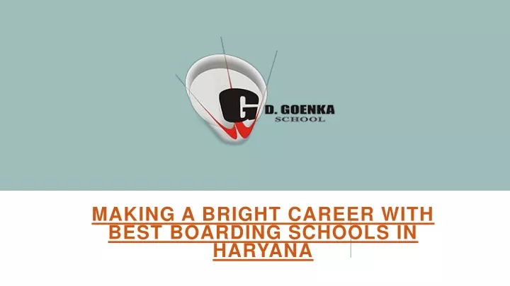 making a bright career with best boarding schools in haryana