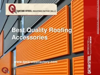 best quality roofing accessories